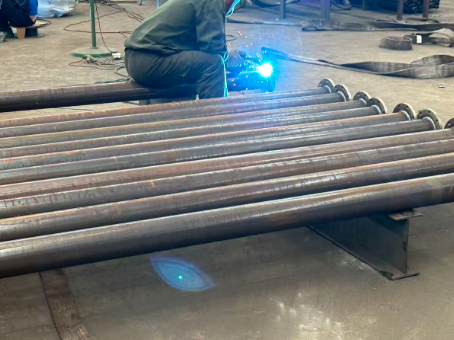 甘南20#无缝注浆管加工108*6钢花管棚管